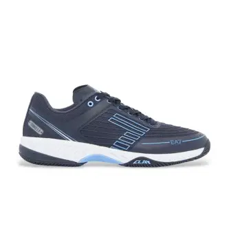 unisex X8X242_XK438 Scarpe da tennis in argilla blu navy (44), Basso, Stringhe, Casual, Sportivo, Tennis / Paddle tennis, Multisport