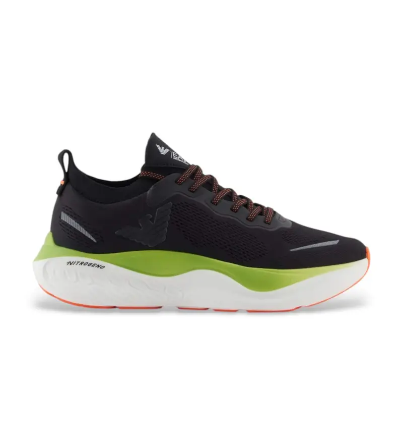 unisex. X8X246_XK443 Sneakers nere Nitro Wave (38 3), Nero, Basso, Stringhe, Casual, Sportivo
