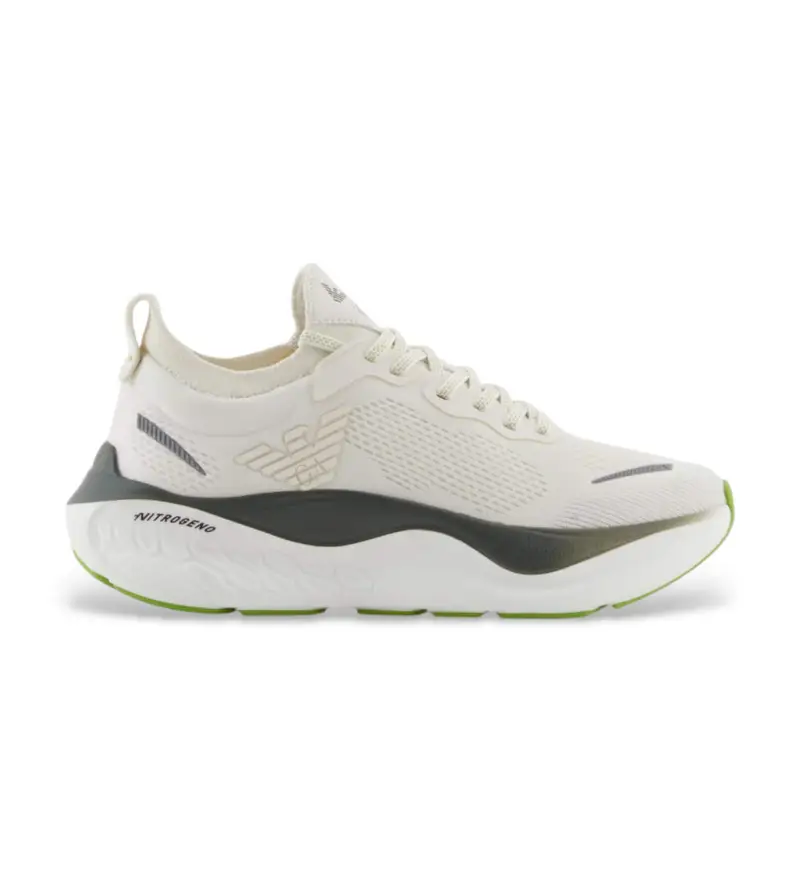 unisex X8X246_XK443 Sneakers Nitro Wave, bianco sporco (36), Basso, Stringhe, Casual, Sportivo