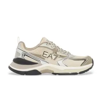 unisex X8X249_XK446 Sneakers Predator beige (44), Basso, Stringhe, Casual