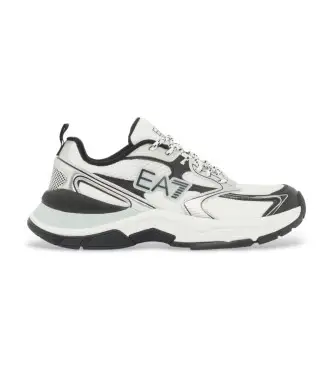 unisex X8X249_XK446 Sneakers Predator, bianche e nere (44), Bianco, Basso, Stringhe, Casual