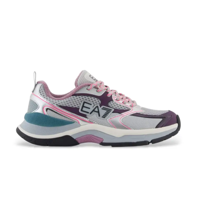 unisex X8X249_XK446 Sneakers Predator, grigie e rosa (43 3), Basso, Stringhe, Casual, Sportivo, Grigio