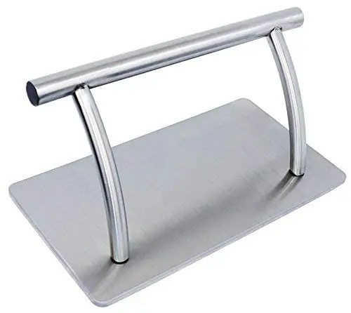 EARETAH Supporto per piedi Poggiapiedi Supporto Metallo per Poltrone da Parrucchiere Bellezza Tatuaggio 30x19x20cm