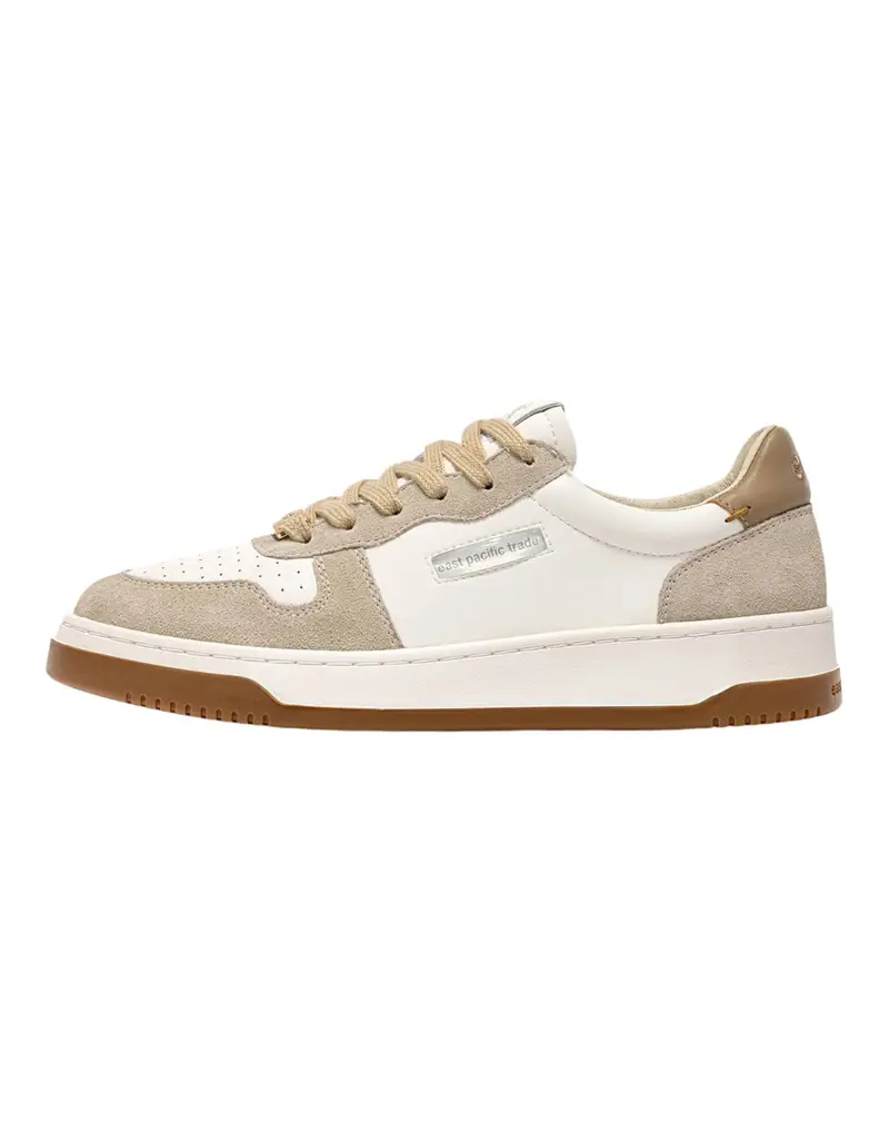 East Pacific Trade Court leather sneakers da uomo in pelle - beige/white/gum 41