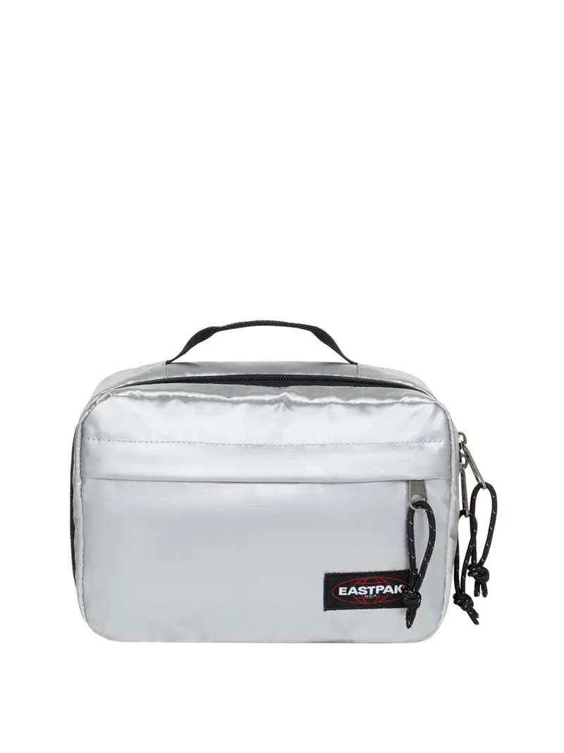 beauty case eastpak road kit unisex - argento