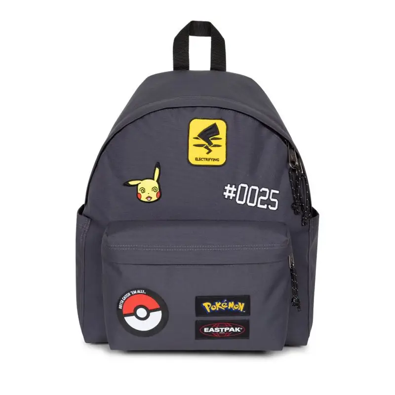 Zaino Day Pak r Pokemon Patches Nero TU