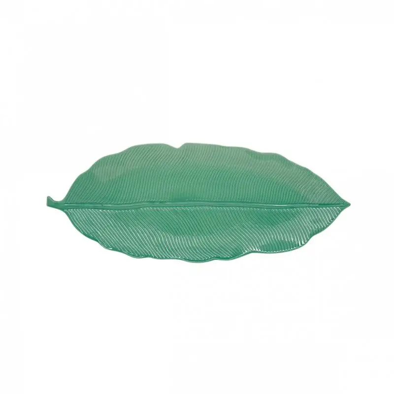 Foglia In Porcellana 39X16 Cm Leaves Light Green - Easy Life