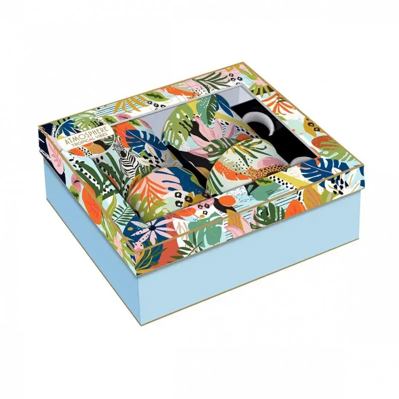 Set 4 Mug 300 Ml Tropical Vibes - Easy Life miniatura 2