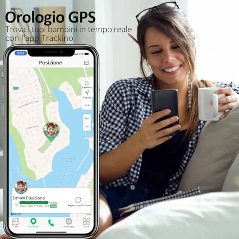 Easyfone Smartwatch Verde 1247082 miniatura 3