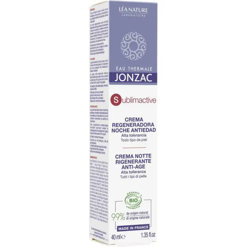Jonzac Crema Notte Antietà 40 ml