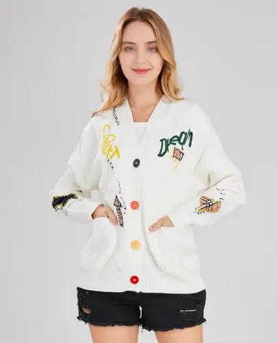 Ebossy Top Donna Bianco 3506594 miniatura 2