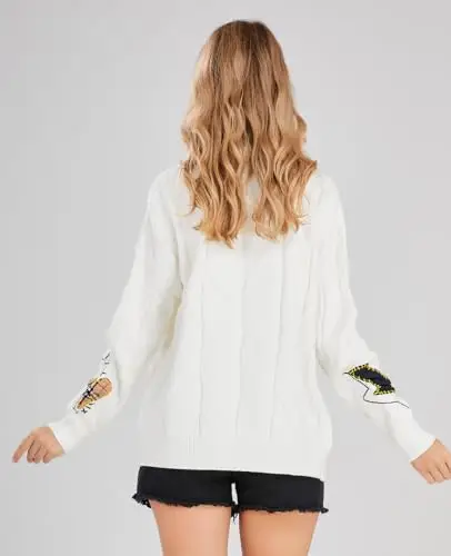 Ebossy Top Donna Bianco 3506594 miniatura 3