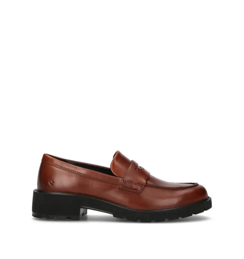 Mocassino uomo marrone in pelle Vario