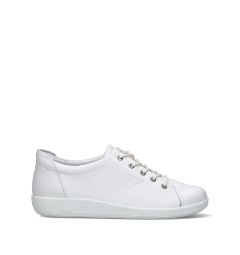 Sneaker donna bianca in pelle Vario