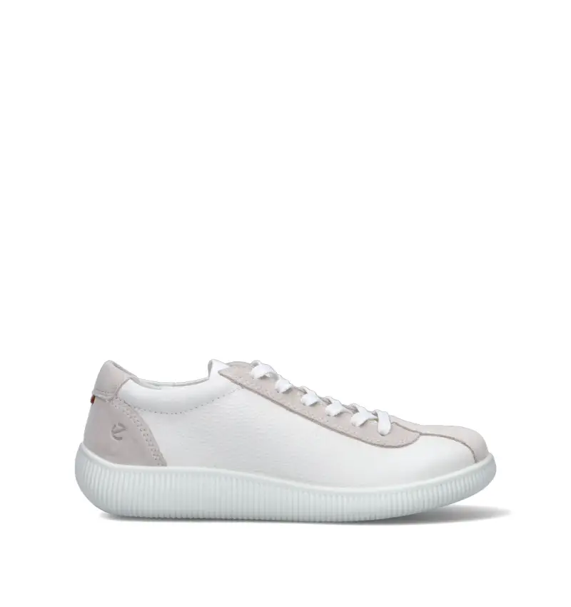 Sneaker donna bianca in pelle Vario