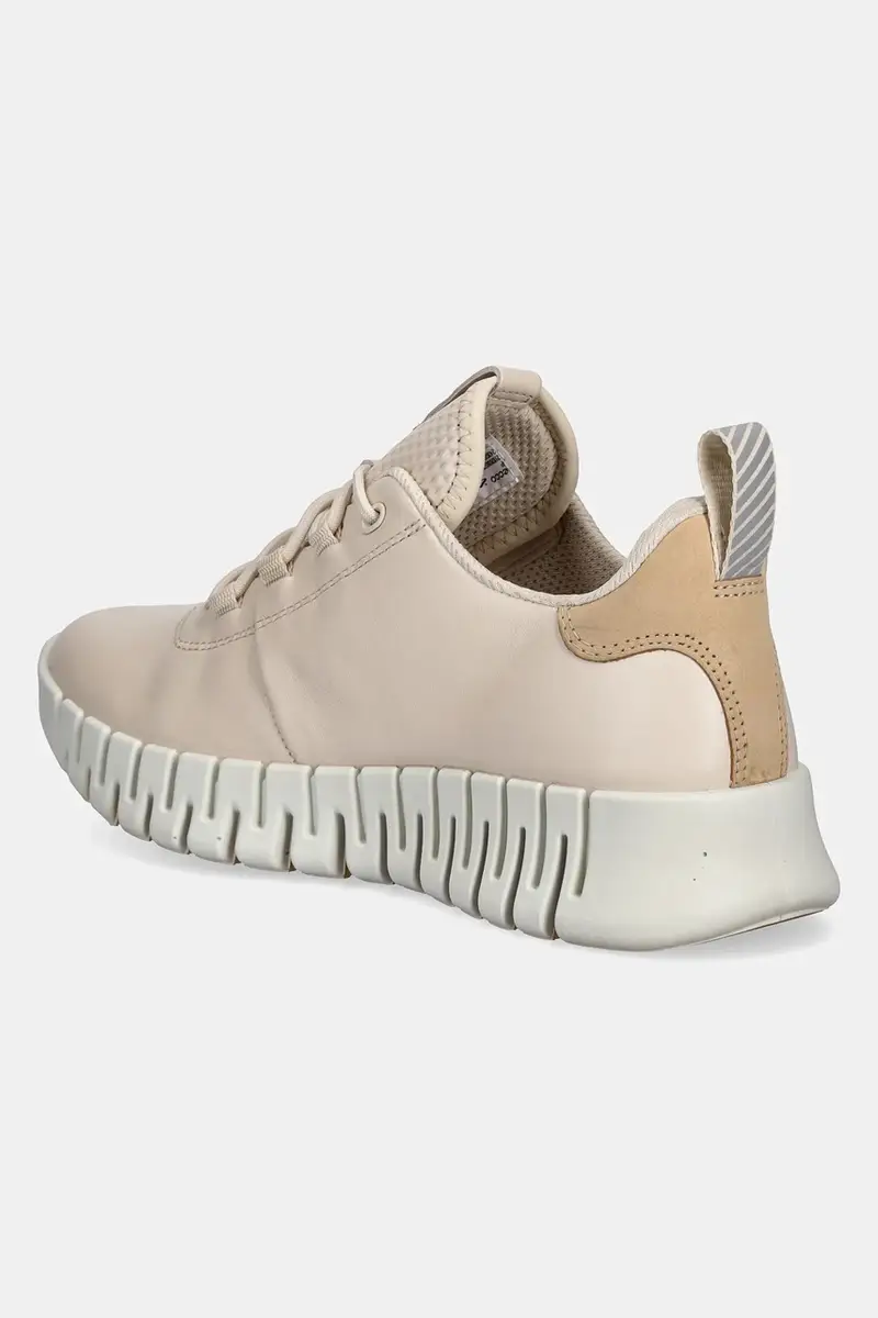 sneakers in pelle Gruuv Sneaker Lea donna colore beige 218203-60720 miniatura 3