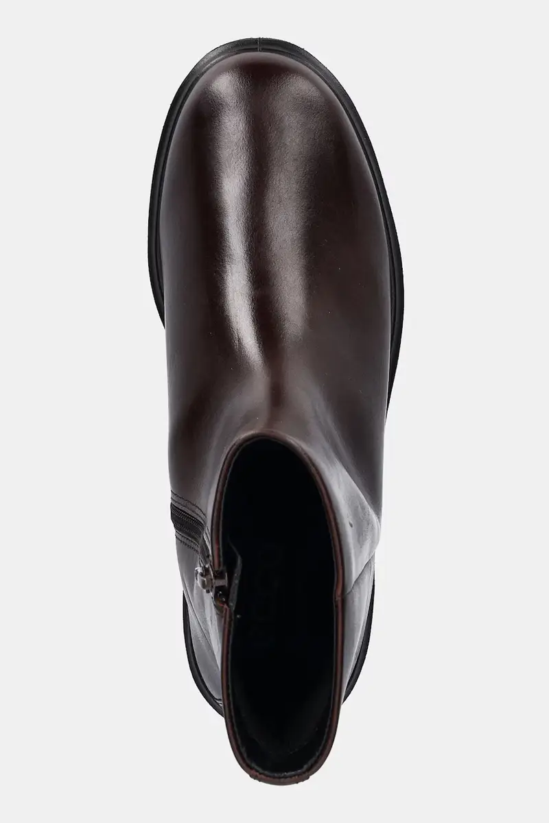 stivaletti alla caviglia in pelle Metro Amsterdam Clean donna colore marrone 222063-01667 miniatura 4