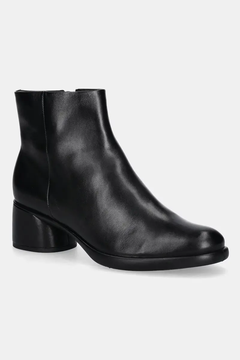 stivaletti alla caviglia in pelle Sculpted 35 Clean Boot donna colore nero 222413-01001