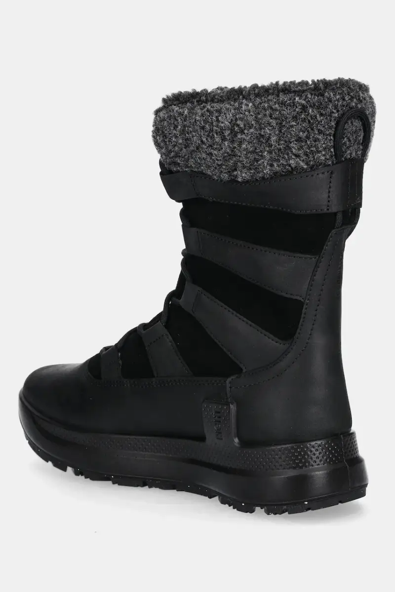 stivali da neve in pelle Solice Mid Wp 200G Pl colore nero 420213-51052 miniatura 3