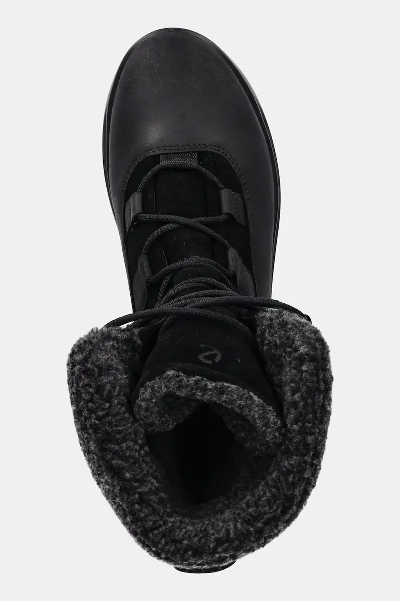 stivali da neve in pelle Solice Mid Wp 200G Pl colore nero 420213-51052 miniatura 4