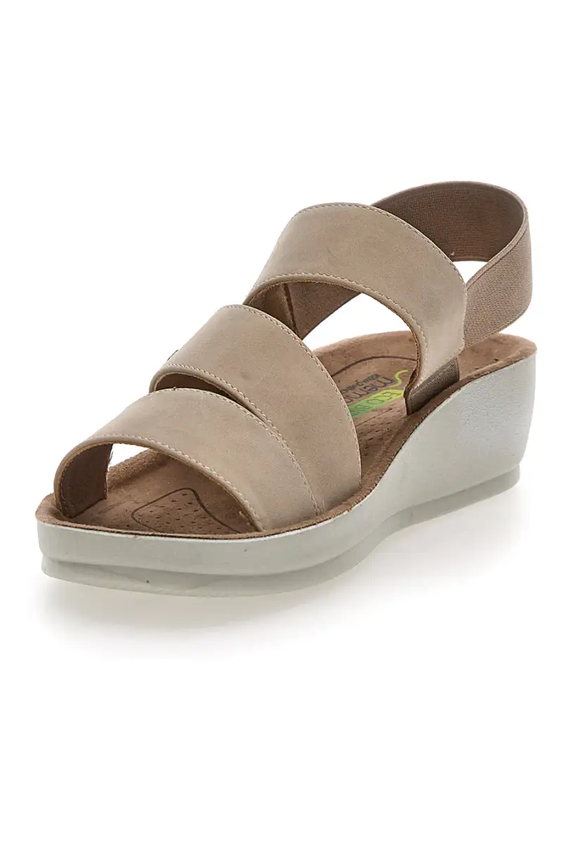 Sandali Beige Comfort Eco Bio 231419 [BEIGE] miniatura 3