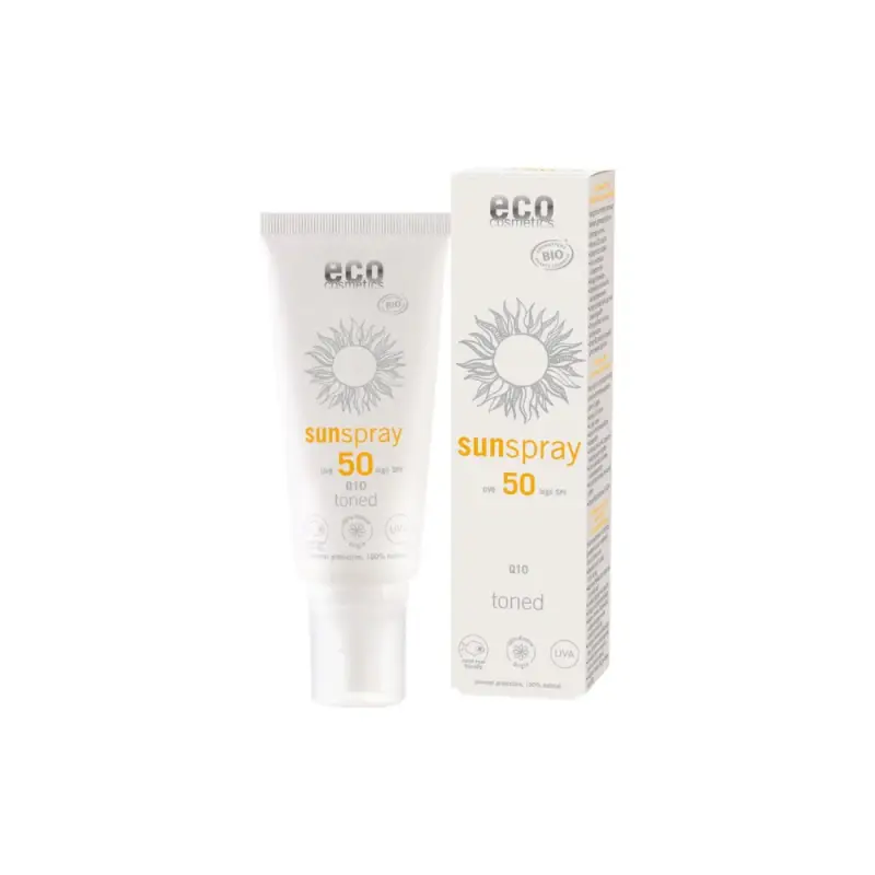 Spray solare colorato SPF 50 con Q10 100 ml