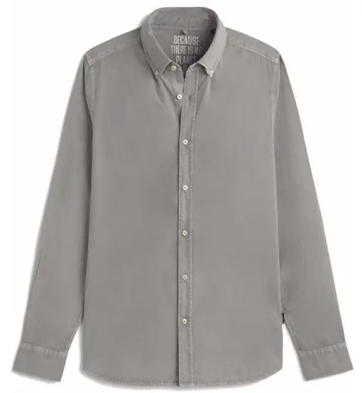Antejo - camicia maniche lunghe - uomo Grey
