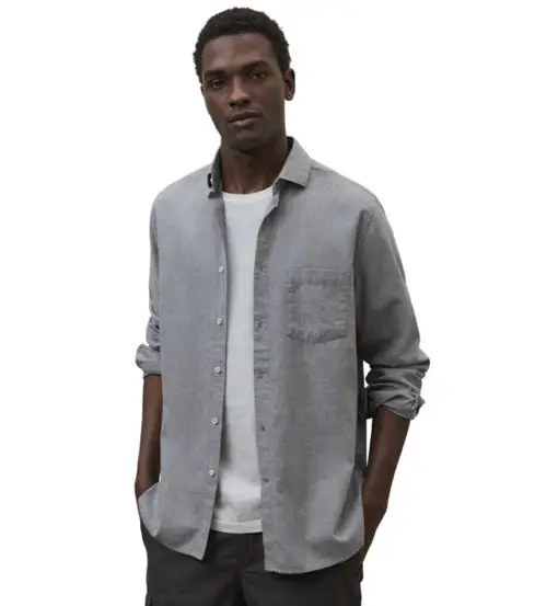 Felipe - camicia a maniche lunghe - uomo Grey