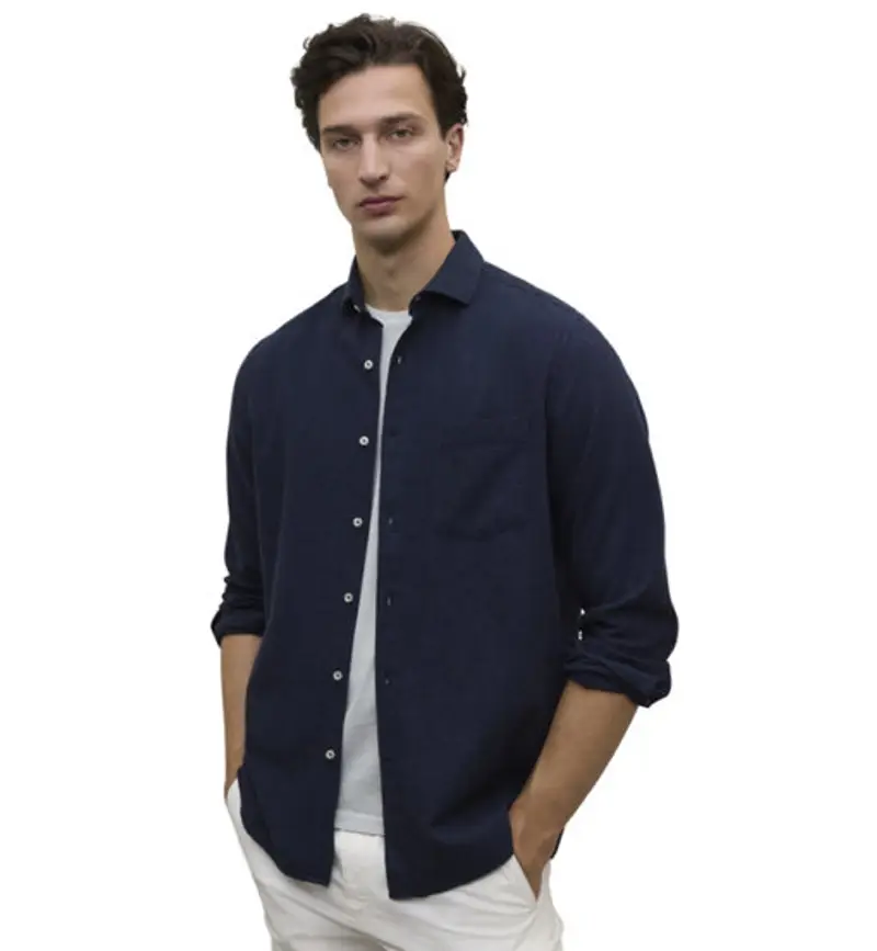Felipe M - camicia a maniche lunghe - uomo Blue