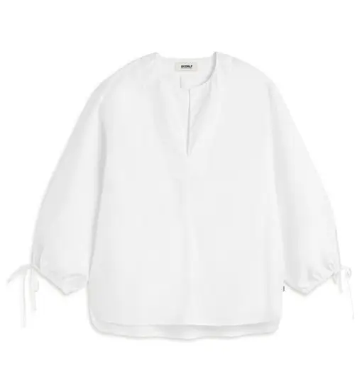 Jenaalf W - camicia a maniche lunghe - donna White