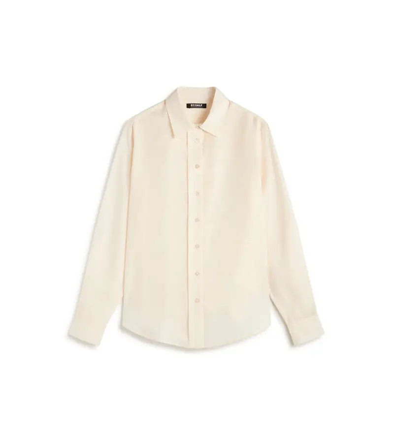 per donna GASRTRIMA0344WW23-001 Maglia Trima bianca (XL), Bianco, Casual, Manica lunga, Lyocell