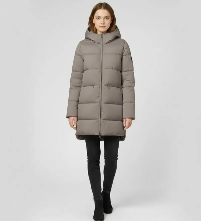 per donna MCWGAJKMARAN0987W25-357 Cappotto marrone Marangu (M), Casual, Polister riciclato, Sostenibile