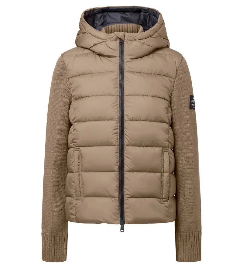 Ecoalf Giacca Denali marrone donna in poliestere riciclato