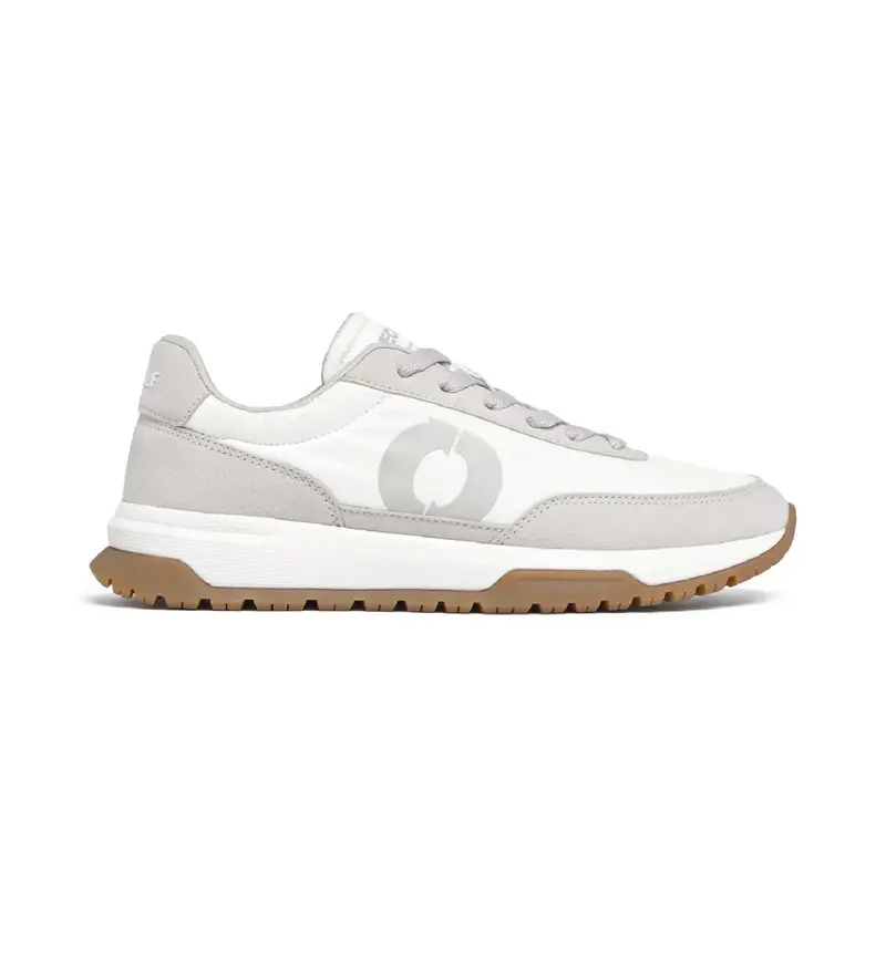 per donna MCWSHSNVENTU0467S26-297 Sneakers Ventura, bianche e grigie (36), Bianco, Basso, Stringhe, Casual, Grigio, Sostenibile, Pol Pelle