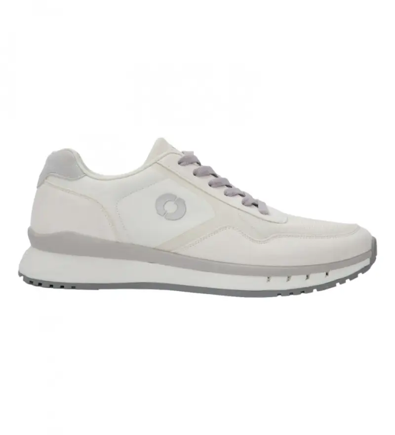 per donna SHSNCERVI0092WS23-001 Sneakers bianche Cervinoalf (36), Bianco, 3 a 5cm, Stringhe, Casual, Sostenibile, Poliestere ricicla