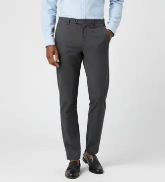 per uomo GAPATERAL0117MW23-338 Pantaloni grigi n Ter (33), Casual, Grigio, Polister riciclato, Sostenibile