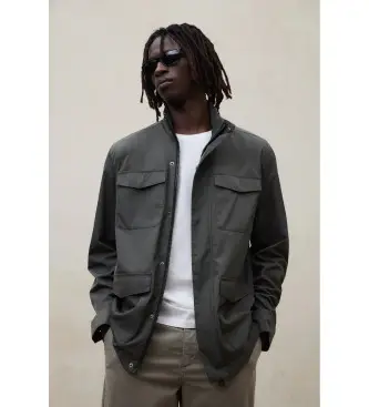 per uomo MCMGAJKAELLO0027S26-424 Giacca verde Aello (S), Casual, Polister riciclato, Sostenibile