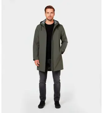 per uomo MCMGAJKNEVE00167W25-094 Cappotto verde morbido Neve (L), Casual, Polister riciclato, Sostenibile Kaki