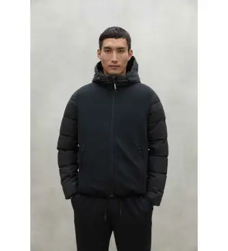 per uomo MCMGAJKRITTS0390W24-319 Giacca corta Ritter nera (S), Nero, Casual, Manica lunga, Polister riciclato, Sostenibile