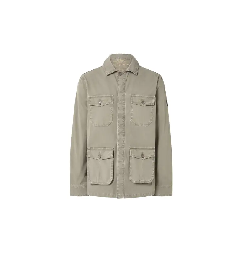 per uomo MCMGAJKSAHAR0753S24-003 Giacca Sahara beige (S), Casual, Cotone, Manica lunga, Sostenibile