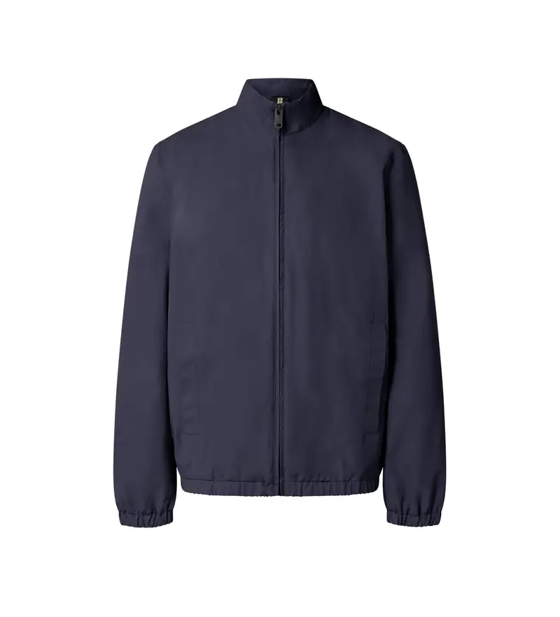 per uomo MCMGAJKSEEDO0326S24-161 Giacca Seedor blu scuro (S), Casual, Manica lunga, Cotone biologico, Sostenibile, Navy