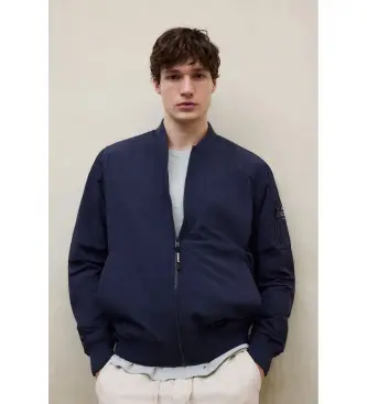 per uomo MCMGAJKWALE00428S26-161 Giacca Blue Wale (S), Casual, Poliamide, Sostenibile Blu