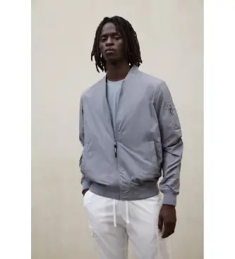 per uomo MCMGAJKWALE00428S26-579 Giacca grigia Wale (S), Casual, Grigio, Poliamide, Sostenibile