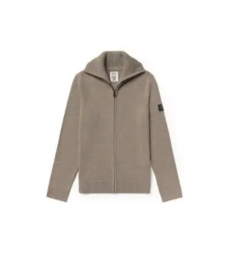 per uomo MCMGAKNSASA00632W25-361 Maglione marrone Sasa (XL), Casual, Sostenibile, Lana Riciclata