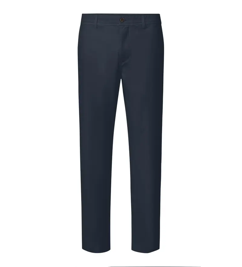 per uomo MCMGAPAARAS00754W24-161 Pantaloni Aras blu scuro (36), Casual, Cotone biologico, Sostenibile, Navy