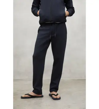 per uomo MCMGAPAETHIN0390S25-161 Pantaloni etnici blu navy (XXL), Casual, Polister riciclato, Sostenibile