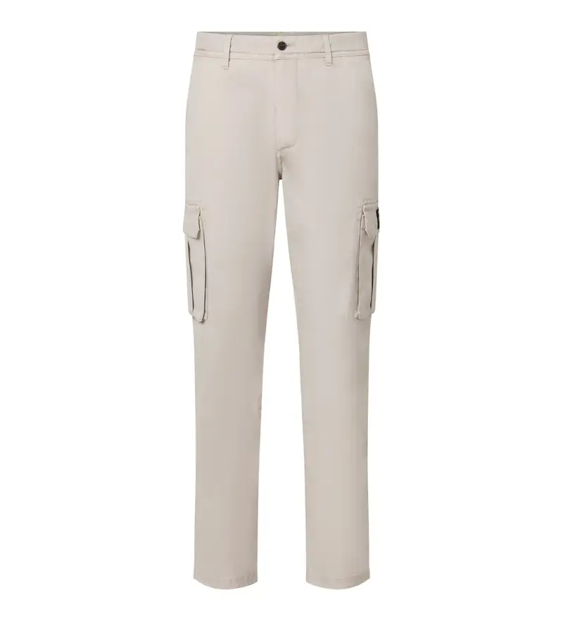 per uomo MCMGAPAMARNE0754W24-007 Pantaloni grigi Marna (36), Casual, Grigio, Cotone biologico, Sostenibile