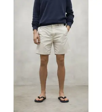 per uomo MCMGAPCARAS00753S25-051 pantaloncini beige Aras (34), Casual, Cotone, Sostenibile