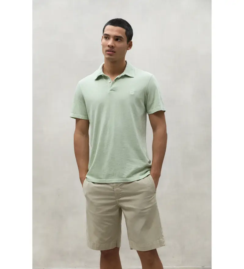 ECOALF Polo Uomo Verde 3979116