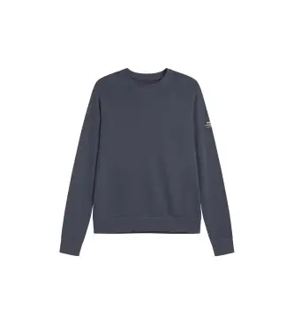 per uomo MCMGASTBERJA0863S24-161 Felpa Berja blu scuro (XXL), Casual, Manica lunga, Cotone biologico, Sostenibile, Navy